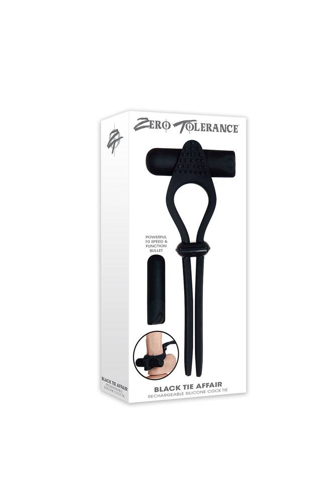 Zero Tolerance - Black Tie Affair Silicone Cock Tie - Stag Shop
