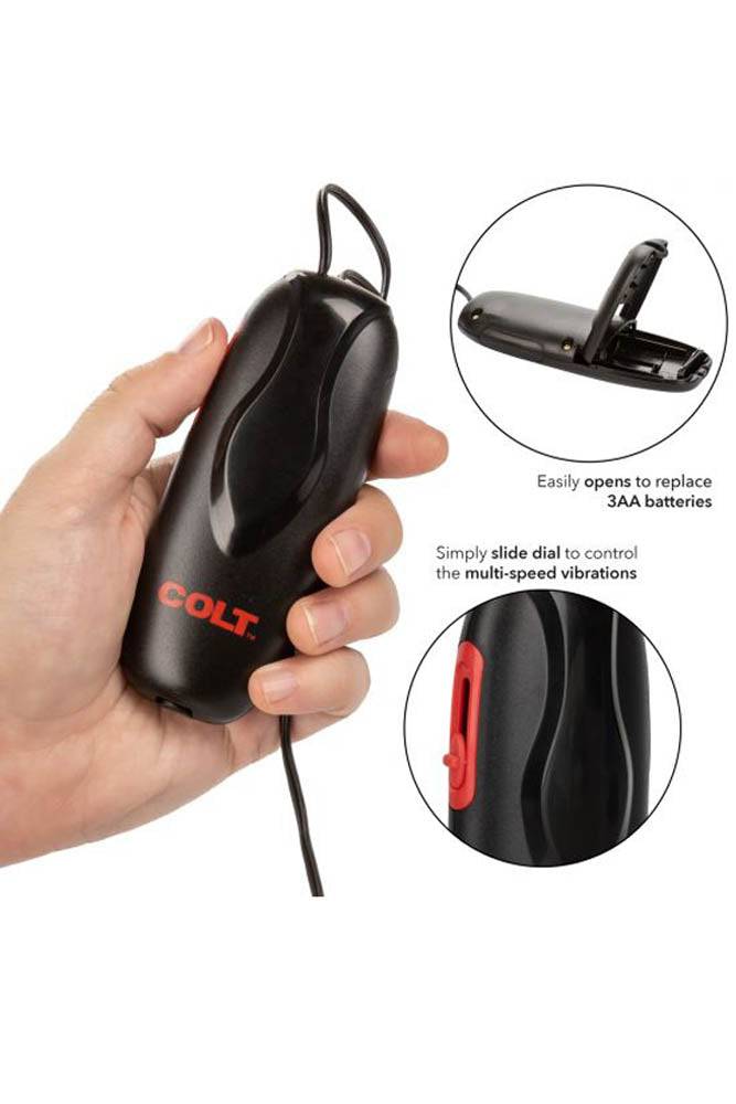 Cal Exotics - Colt - Black Turbo Bullet Vibrator - Stag Shop