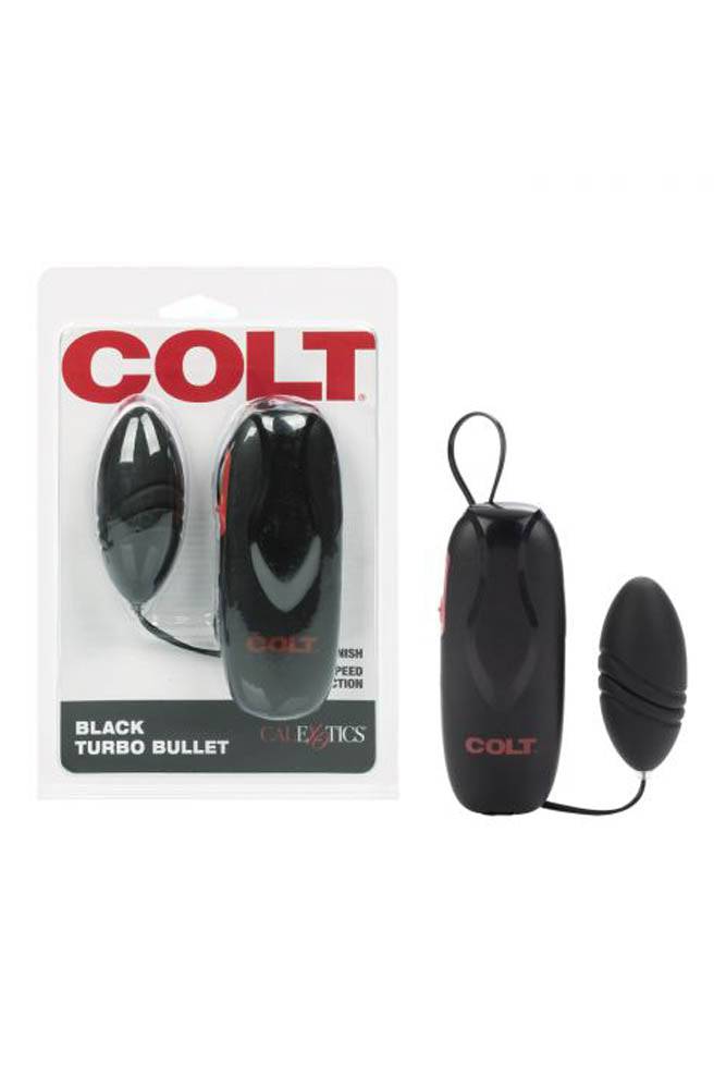 Cal Exotics - Colt - Black Turbo Bullet Vibrator - Stag Shop