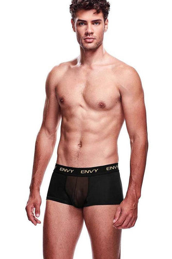 X-Gen - Envy - Mesh Short Boxer - Black - M/L - Stag Shop