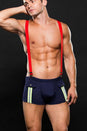 X-Gen - BLEC02 - Fireman Briefs with Suspenders - Stag Shop