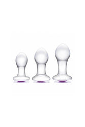 Gläs - 3 Pc Bling Bling Anal Training Kit - Clear - Stag Shop