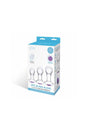 Gläs - 3 Pc Bling Bling Anal Training Kit - Clear - Stag Shop