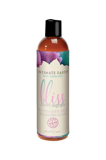 Intimate Earth - Bliss Anal Relaxing Water Based Glide - Various Sizes - Stag Shop