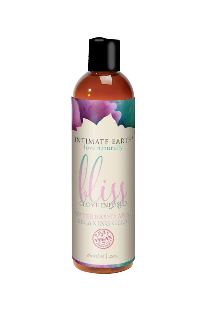Intimate Earth - Bliss Anal Relaxing Water Based Glide - Various Sizes - Stag Shop