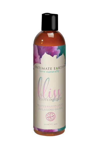Intimate Earth - Bliss Anal Relaxing Water Based Glide - Various Sizes - Stag Shop