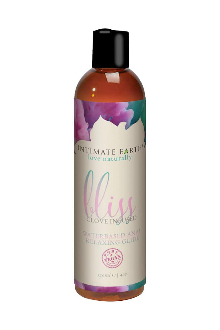 Intimate Earth - Bliss Anal Relaxing Water Based Glide - Various Sizes - Stag Shop