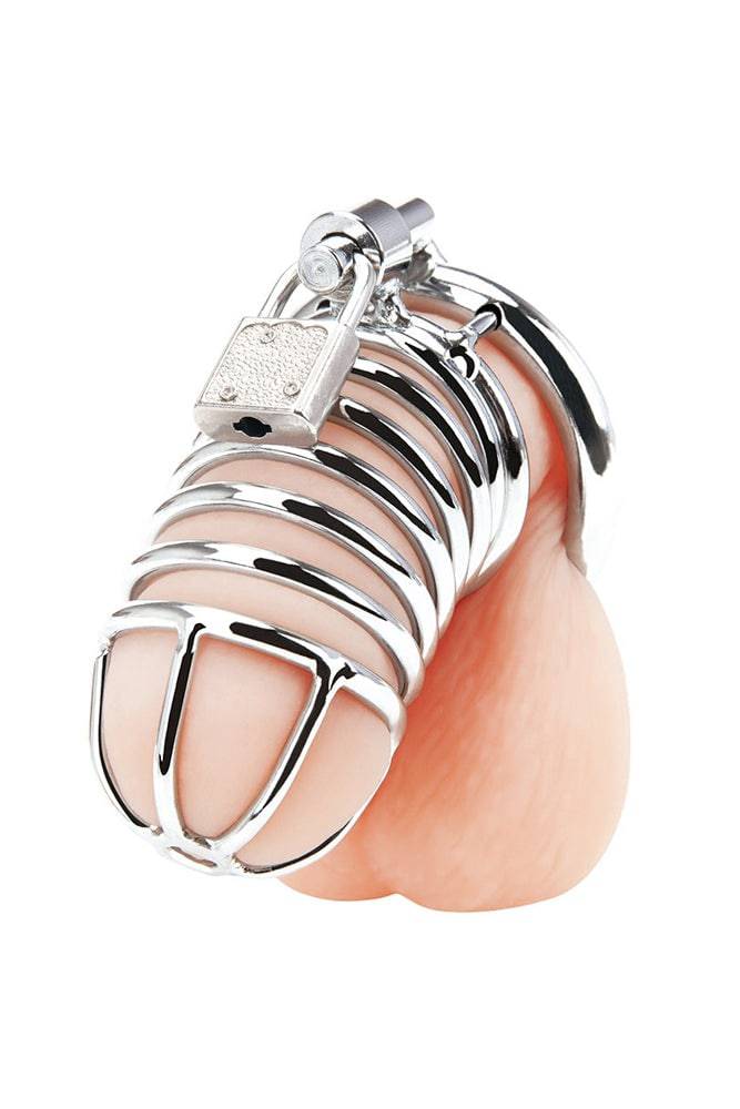 Electric Eel - Blue Line - Deluxe Chastity Cock Cage - Stag Shop