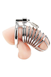 Electric Eel - Blue Line - Deluxe Chastity Cock Cage - Stag Shop