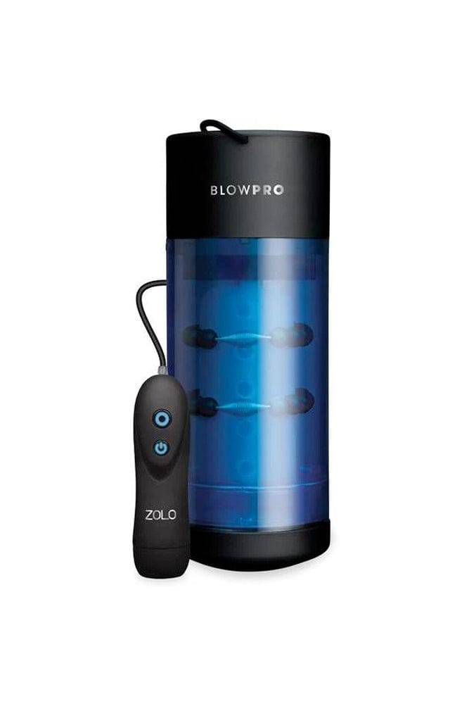 Zolo Blow Pro Automatic Stroker Black Blue