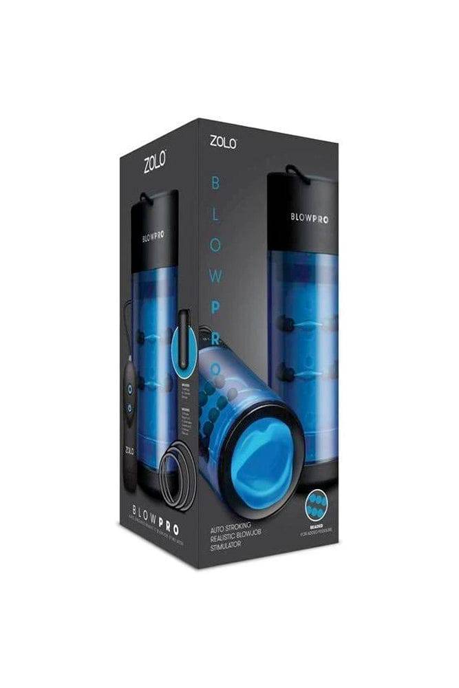 Zolo - Blow Pro Automatic Stroker - Black/Blue - Stag Shop