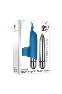 Thumbnail for Adam & Eve - Blue Dolphin Finger Vibe - Stag Shop