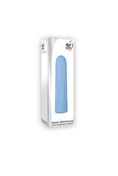Adam & Eve - Blue Diamond Rechargeable Bullet - Blue - Stag Shop