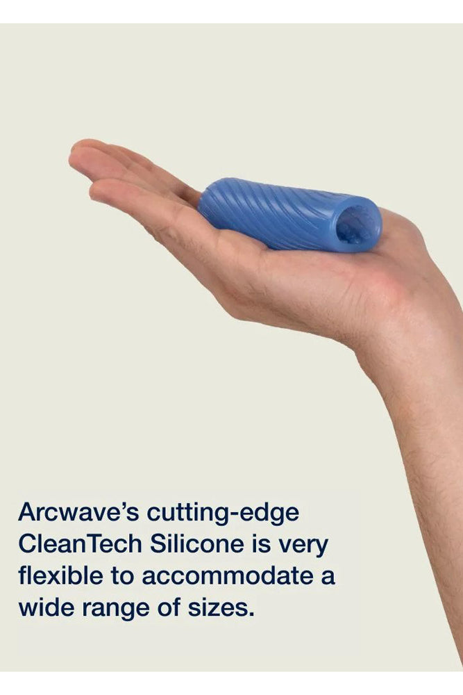 Arcwave - Ghost Reversible Textured Stroker - Blue - Stag Shop