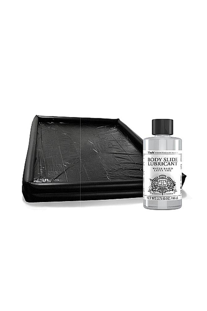 Shots Toys - Body Slide Deluxe Massage Kit - Black - Stag Shop