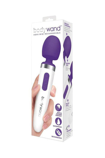 Bodywand - Aqua Multi Function Mini Massager - Purple - Stag Shop