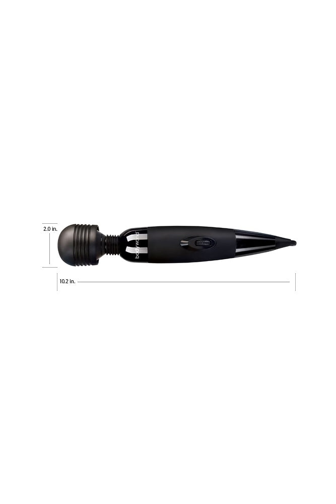 Bodywand - Midnight Plug-In Massage Wand - Black - Stag Shop