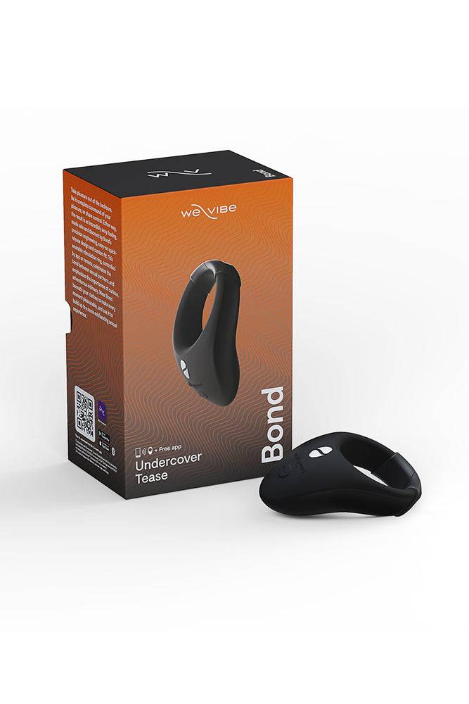 We-Vibe - Bond - Quick Release Vibrating Cock Ring - Black - Stag Shop