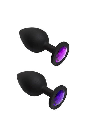 Doc Johnson - Booty Bling Large Butt Plug - Assorted - Stag Shop