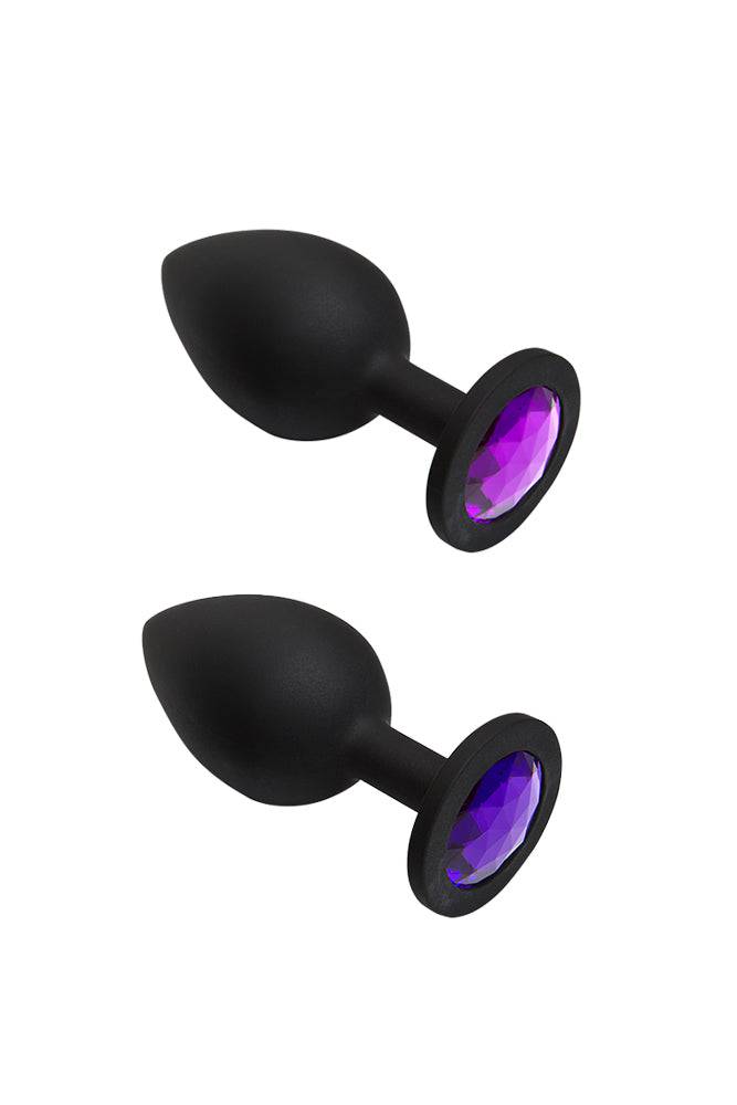 Doc Johnson - Booty Bling Large Butt Plug - Assorted - Stag Shop