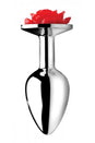 XR Brands - Booty Sparks - Red Rose - Anal Plug - Small - Stag Shop