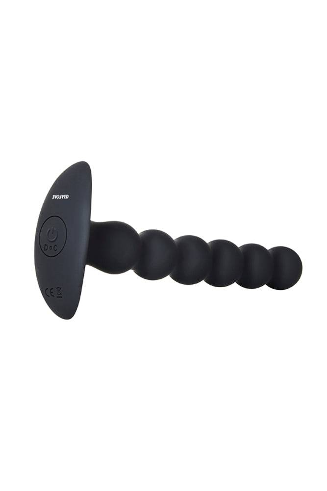 Evolved - Bottoms Up Anal Beads - Black - Stag Shop