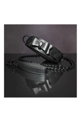 Sincerely by Sportsheets - Bow Tie Collar & Leash - Black - Stag Shop