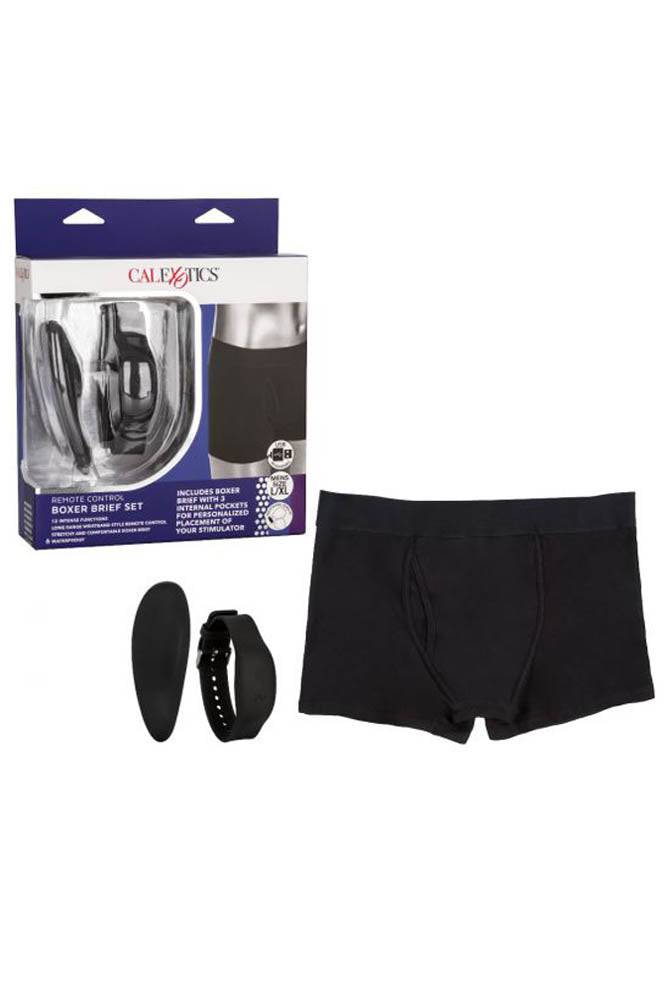 Cal Exotics - Remote Control Boxer Brief Set - Assorted Sizes - Stag Shop