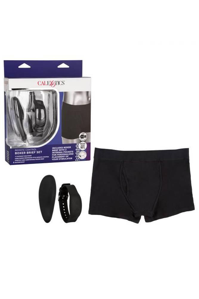 Cal Exotics - Remote Control Boxer Brief Set - Assorted Sizes - Stag Shop