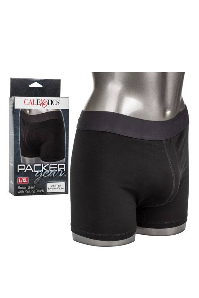 Cal Exotics - Packer Gear - Boxer Brief w/ Packing Pouch - Assorted Sizes - Stag Shop