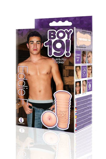 Icon Brands - BOY 19 Teen Twink - Eddie F. - Custom Anal Masturbator - Stag Shop