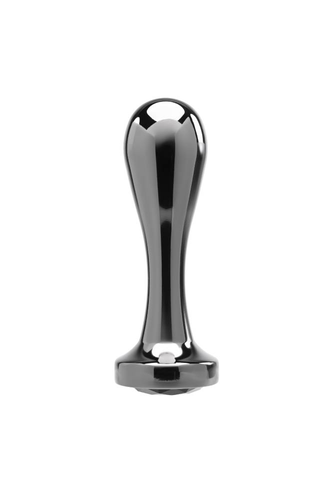 Evolved - Gender X - Black Pearl Anal Plug - Black - Stag Shop