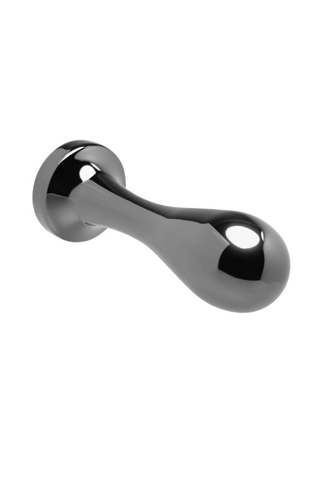 Evolved - Gender X - Black Pearl Anal Plug - Black - Stag Shop