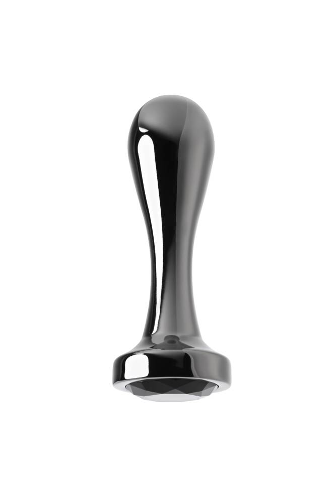 Evolved - Gender X - Black Pearl Anal Plug - Black - Stag Shop