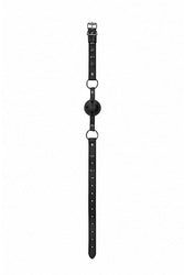 Ouch by Shots Toys - Breathable Ball Gag - Black - Stag Shop
