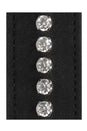 Ouch by Shotss Toys - Diamond Studded Ankle Cuffs - Black - Stag Shop