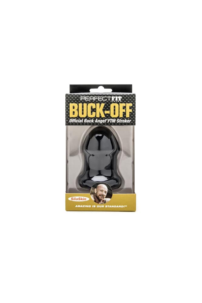 Perfect Fit - Buck-Off FTM Trans Stroker - Black - Stag Shop