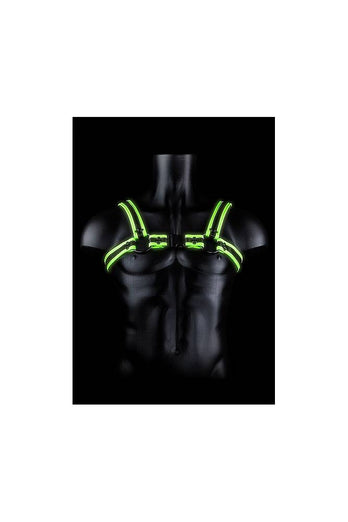 Ouch by Shots - Buckle Harness - Glow in the Dark - Stag Shop