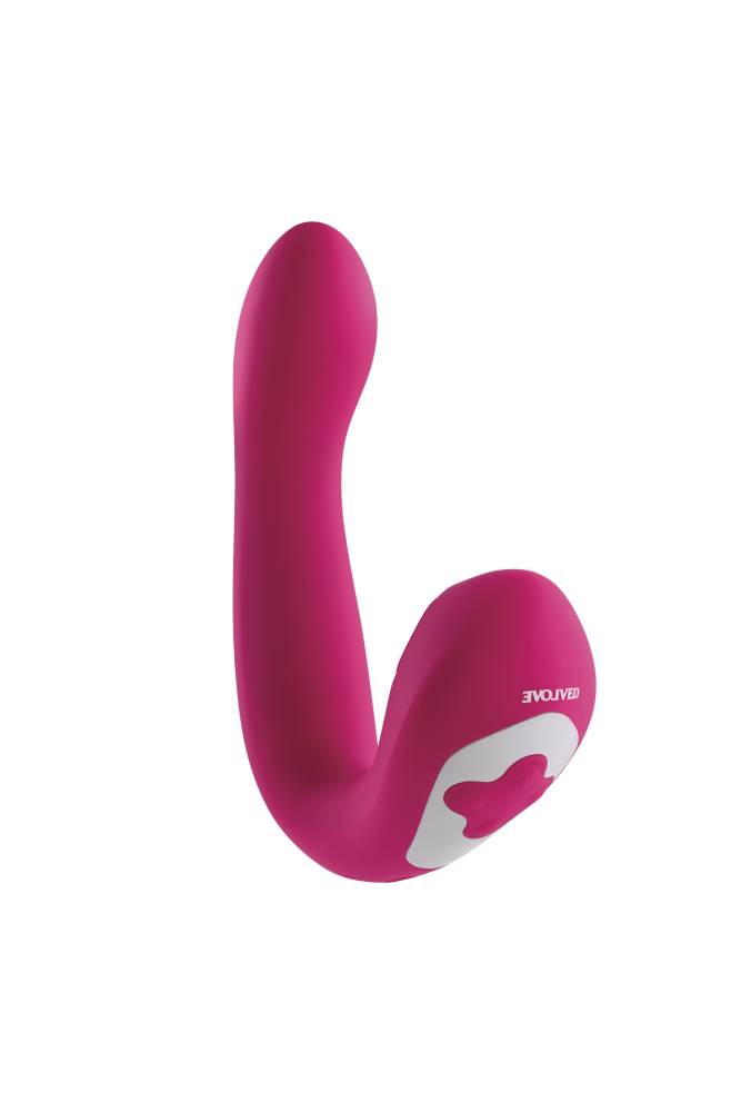 Evolved - Buck Wild Thumping Dual Vibrator - Pink - Stag Shop