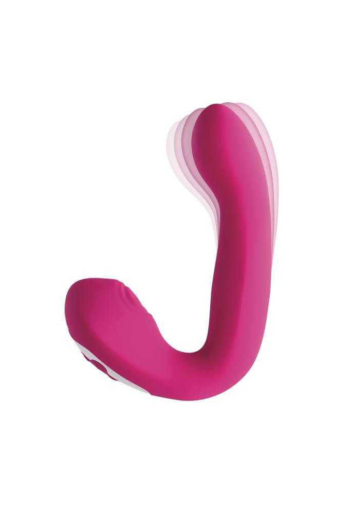 Evolved - Buck Wild Thumping Dual Vibrator - Pink - Stag Shop