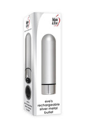 Adam & Eve - Eve's Rechargeable Silver Metal Bullet - Stag Shop