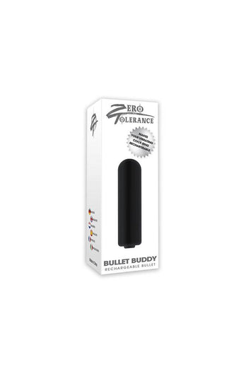 Zero Tolerance - Bullet Buddy Vibrator - Black - Stag Shop