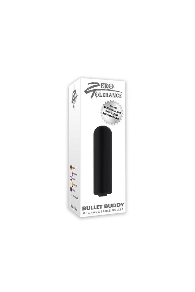 Zero Tolerance - Bullet Buddy Vibrator - Black - Stag Shop
