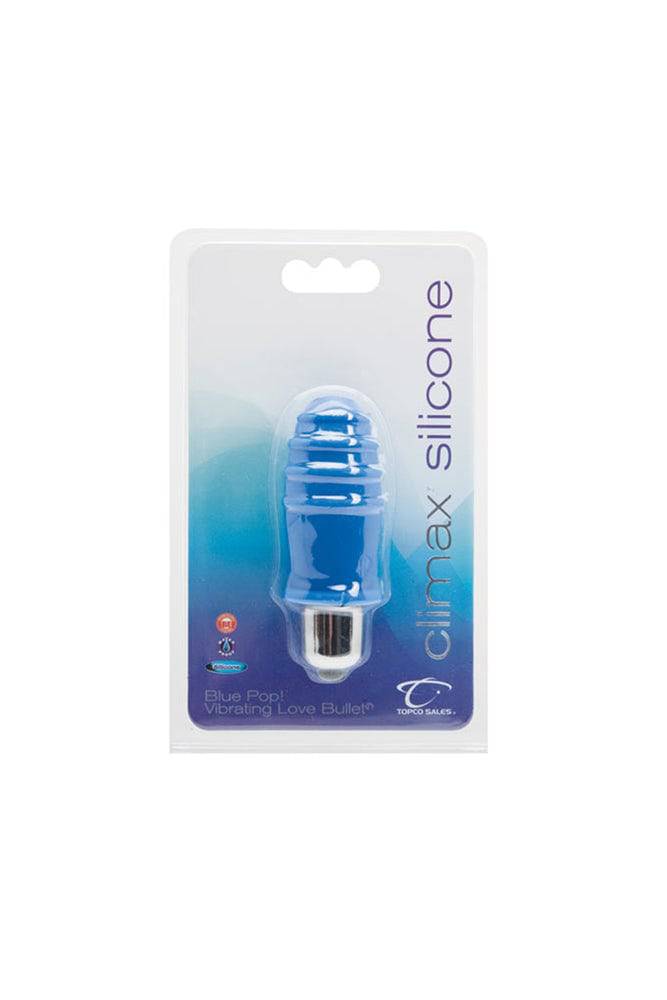 Topco - Climax - Silicone Vibrating Bullet Pop - Assorted Colours - Stag Shop