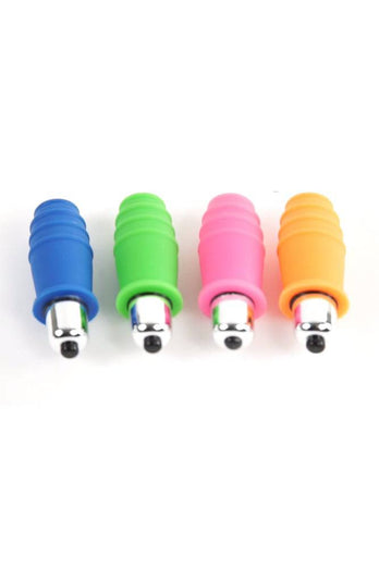 Topco - Climax - Silicone Vibrating Bullet Pop - Assorted Colours - Stag Shop