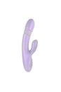 Playboy - Bumping Bunny Warming & Thrusting Rabbit Vibrator - Lilac - Stag Shop