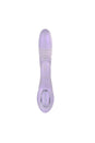 Playboy - Bumping Bunny Warming & Thrusting Rabbit Vibrator - Lilac - Stag Shop