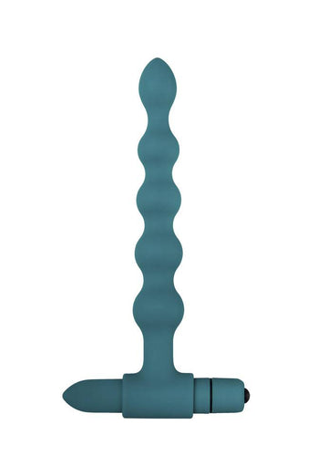 Adam & Eve - Vibrating Bumpy Bead Set - Teal - Stag Shop