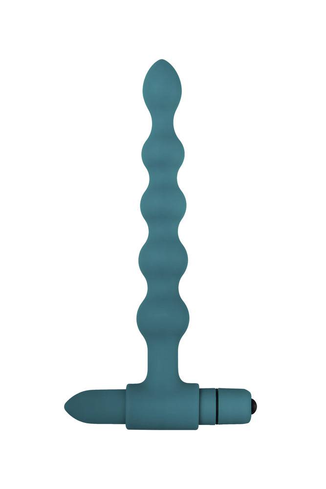 Adam & Eve - Vibrating Bumpy Bead Set - Teal - Stag Shop