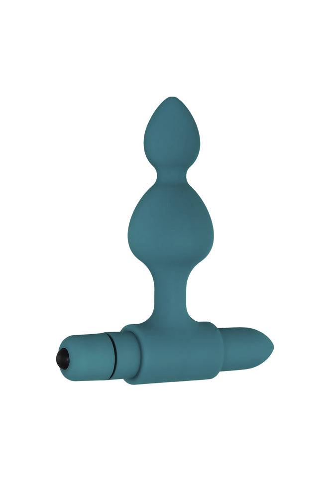 Adam & Eve - Vibrating Bumpy Bead Set - Teal - Stag Shop
